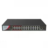 Коммутатор PoE Неуправляемый HiLook NS-0326P-230(B) с 24 портами Fast Ethernet