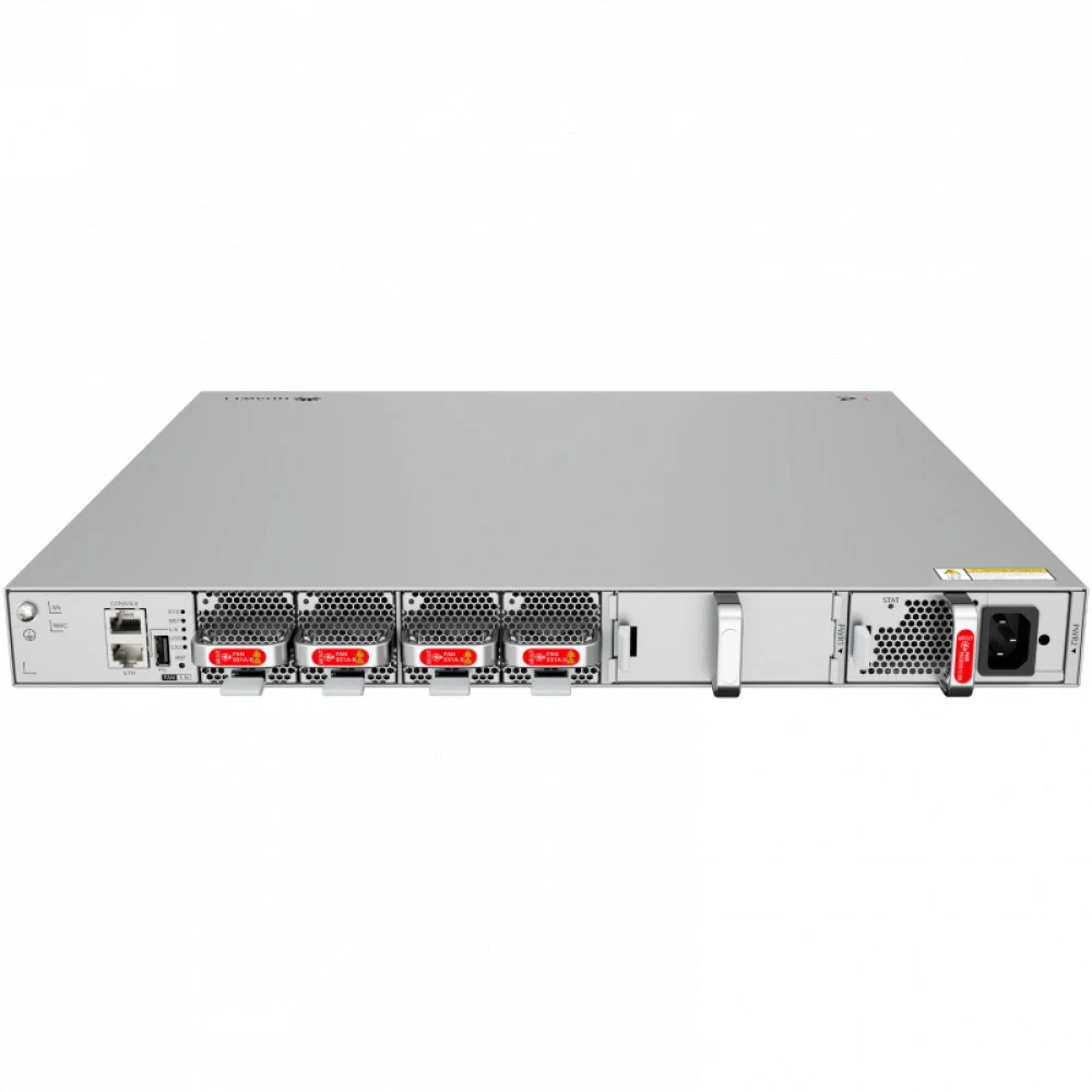 Коммутатор, Huawei, S630-24X6C, Управляемый L3, 2410GE SFP+, 6100GE QSFP28, поддержка агрегации и ядра сети, IPv4/IPv6, VLAN, QoS, ACL, OSPF/BGP/RIP, стоечный