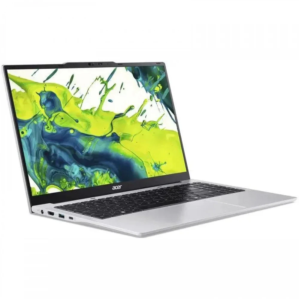 Ноутбук/ ACER Aspire Lite AL15-45P-R1UJ 15.6"(1920x1080 (матовый) IPS)/AMD Ryzen 7 5825U(2Ghz)/16384Mb/512PCISSDGb/noDVD/Int:AMD Vega/Cam/BT/WiFi/50WHr/war 1y/1.5kg/Iron/NoOS