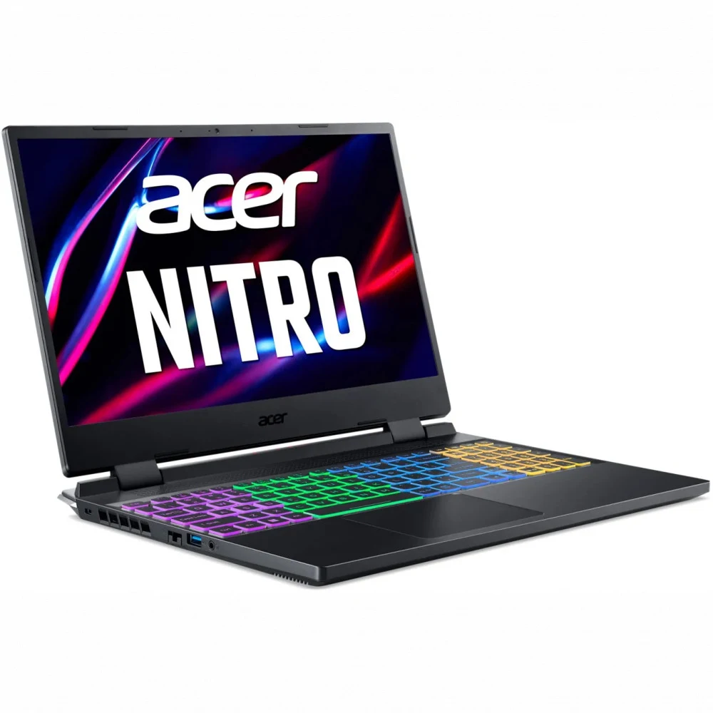 Ноутбук Acer Nitro 5 AN515-46, Ryzen 7 6800H/15.6"FHD/16GB/512GB/GF RTX 3060 6GB/LAN/DOS