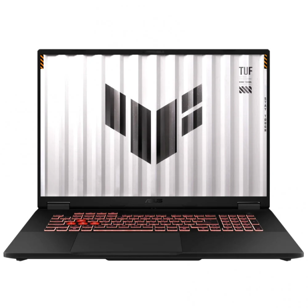Ноутбук, ASUS TUF Gaming A18 FA808PP-S8050W, 90NR0MG1-M001Z0, 18", FHD+ 1920x1200, IPS, 144Hz, Ryzen 9 8940HX, 16GB DDR5, 512GB SSD Gen4, NVIDIA GeForce RTX5070, 8GB GDDR7, Windows 11 Home, Серый
