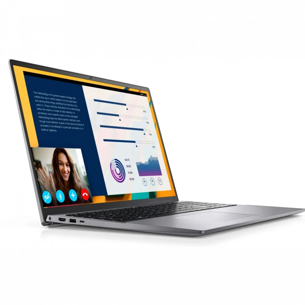 Ноутбук Dell Vostro 5620, Core i5-1240P/16" WUXGA/8GB/256GB/Iris Xe Graphics/LAN/W11Pro