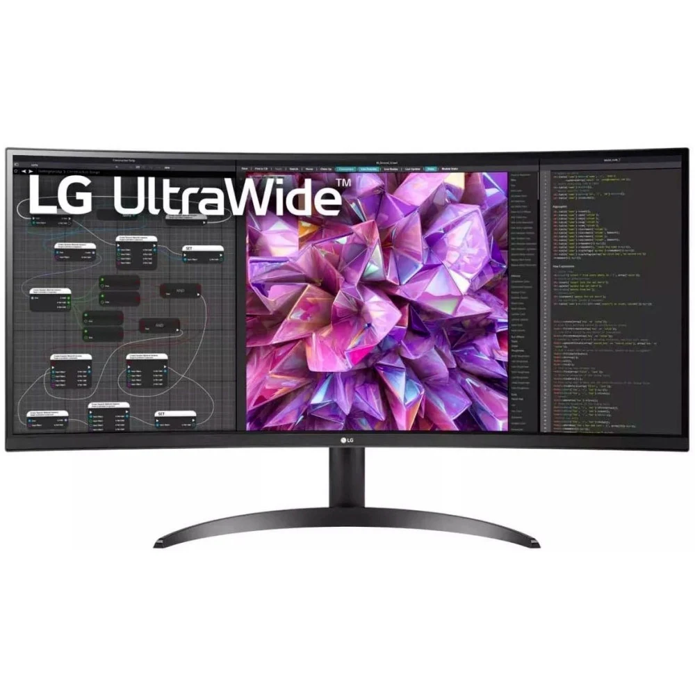 Монитор LG LCD 34WQ60C-B/ LG UltraWide 34WQ60C-B 34" Curved 3800R IPS monitor, 3440x1440, 300cd/m2, 21:9, 5мс (GtG), HDMIx2, DP, 60Hz, 178/178, FreeSync, HDR 10, VESA (100x100 мм), sRGB 99%, PBP, вc