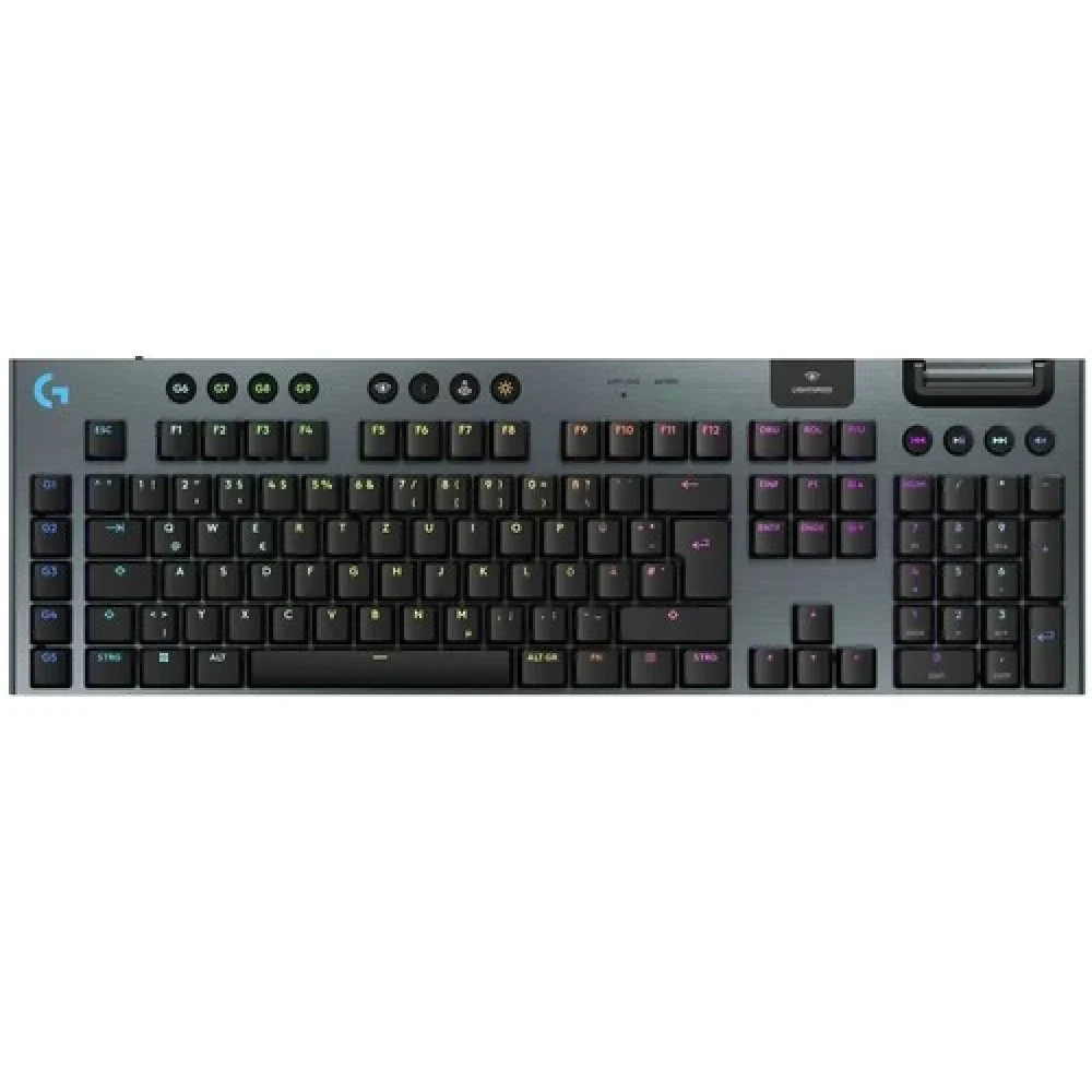 LOGITECH G915 X LIGHTSPEED Wireless Gaming Keyboard - BLACK - US INT'L - 2.4GHZ/BT - EMEA28i-935 - TACTILE