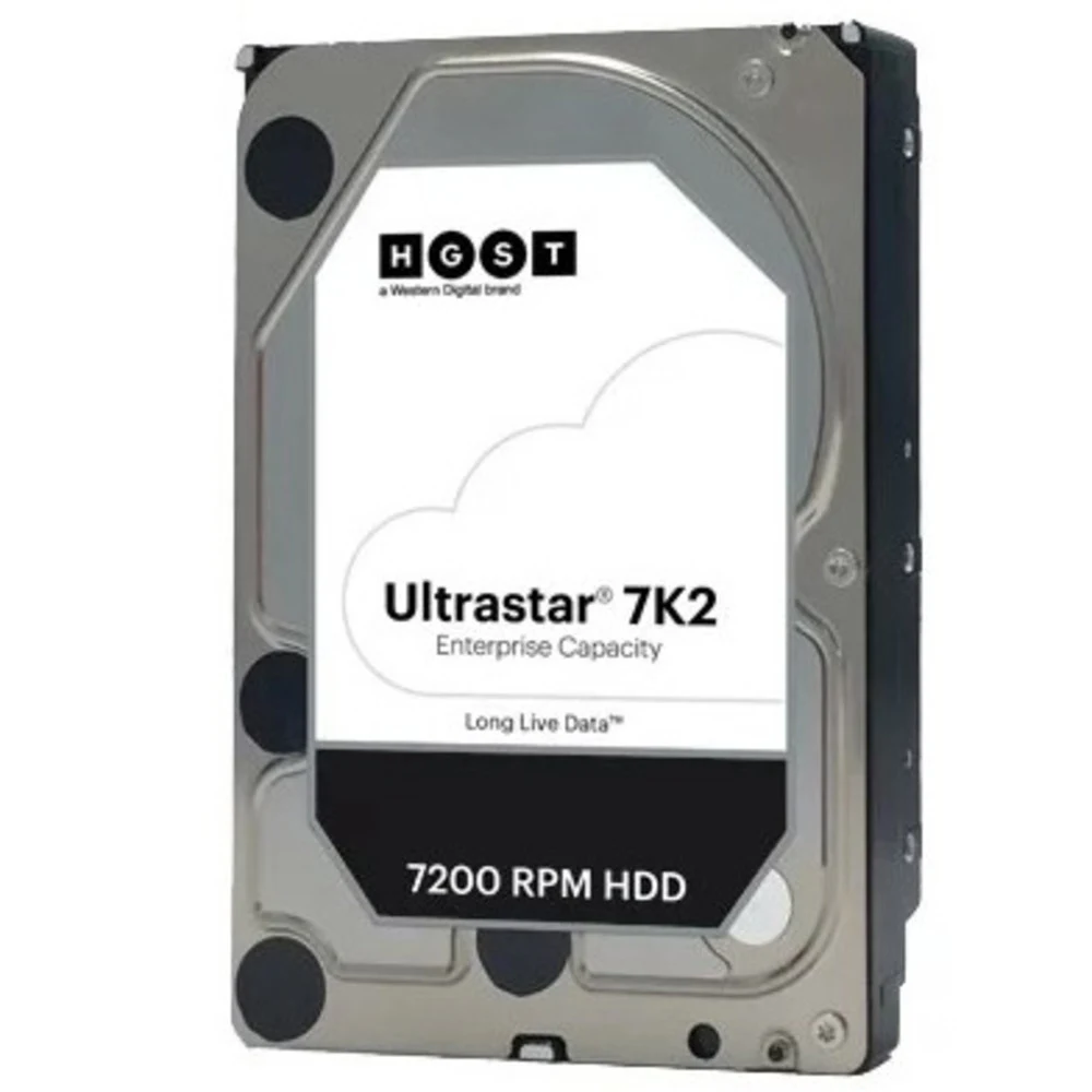 Корпоративный жесткий диск повышенной надежности HDD 1Tb WD ULTRASTAR DC HA210 128MB 7200RPM SATA3 ULTRA 3,5" HUS722T1TALA604 1W10001. Предназначен для ЦОД и горизонтально масштабируемых архитектур