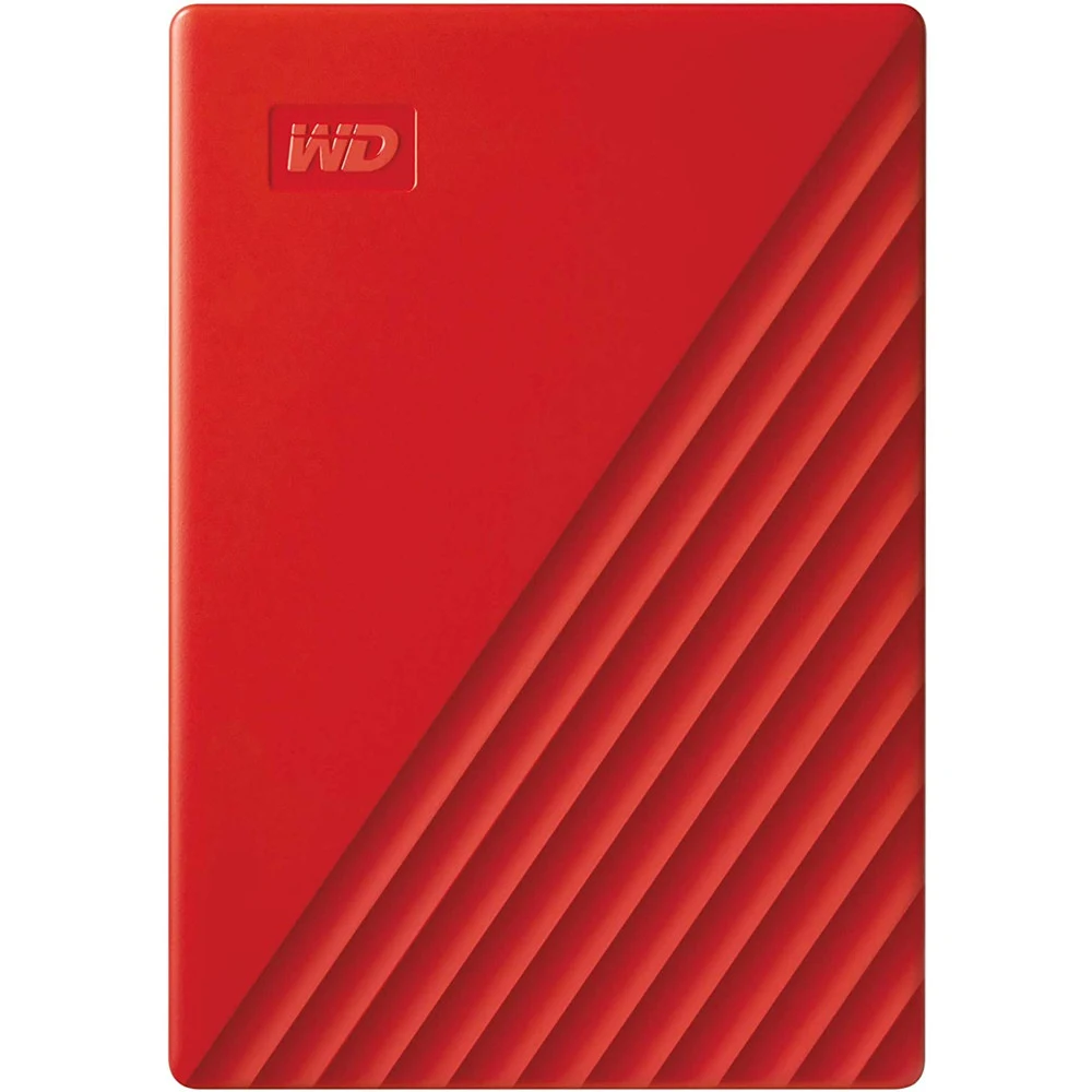 Внешний жесткий диск 2TB Western Digital WDBYVG0020BRD-WESN,My Passport 2.5", USB 3.0, Красный
