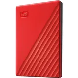 Внешний жесткий диск 2TB Western Digital WDBYVG0020BRD-WESN,My Passport 2.5", USB 3.0, Красный