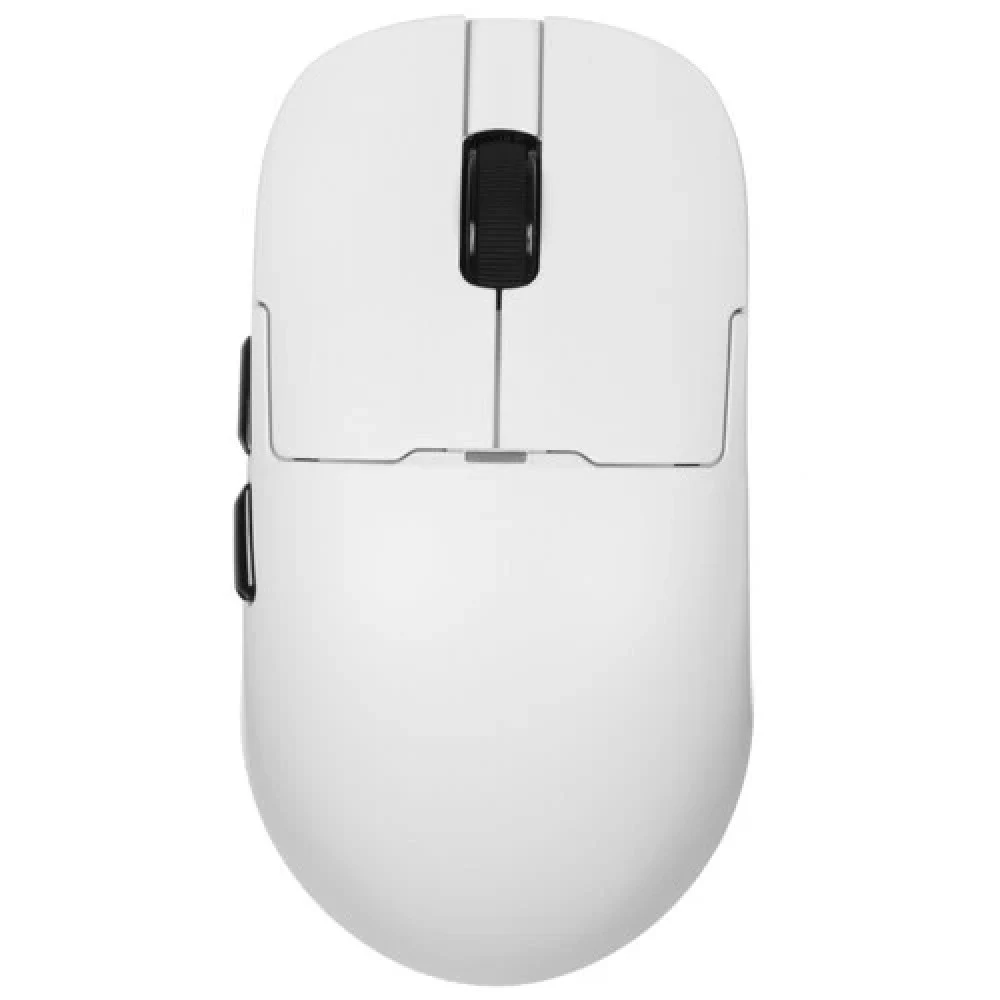 Компьютерная мышь, Ajazz, AJ159/APEX/White, AJ159 APEX, Оптическая, Сенсор Ajazz PAW3950APEX, до 42000dpi, 5 кнопок, Беспроводная, USB, 2,4 ГГц, Bluetooth, Белый