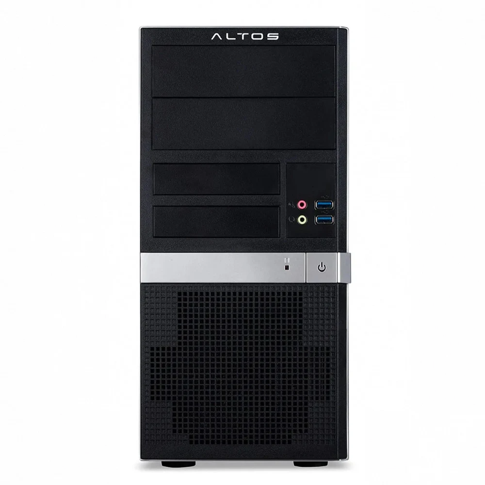 Сервер Altos BrainSphere T15 F6 Zbox, includes MB, Chassis (CPU heat-sink, system fan, 500W PSU), Altos logo, Resource Kit (w/ driver, ADP, manual) / AMD EPYC 4124P 3.8 GHz 4C 65W / 16GB DDR5-4800 E