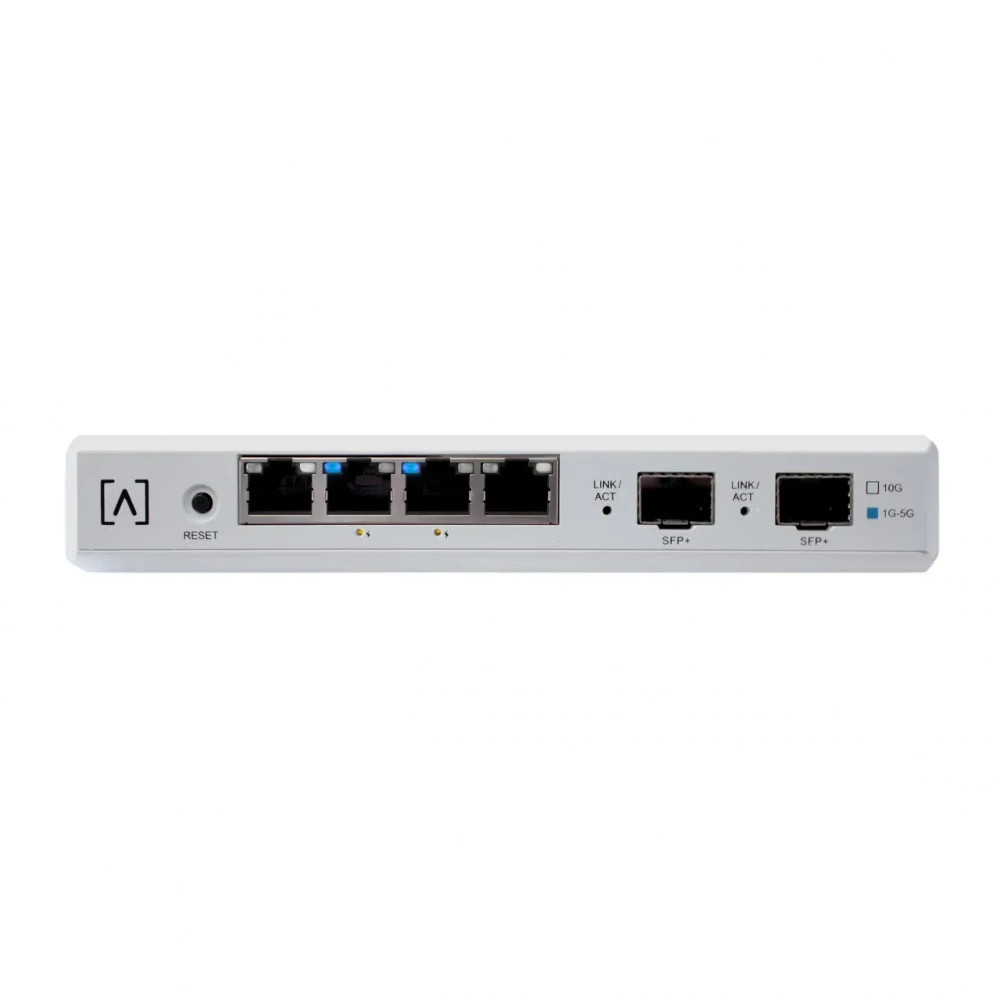 Маршрутизатор Alta Labs, ROUTE 10, Qualcomm, 4x2.5Gb LAN, 2xPoE+, 2xSFP+, BT, Mobile App