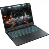 Ноутбук Gigabyte G6 Core i7 12650H 16Gb SSD512Gb NVIDIA GeForce RTX4060 8Gb 16" IPS FHD+ (1920x1200) Free DOS black WiFi BT Cam (KF-G3KZ853SD)