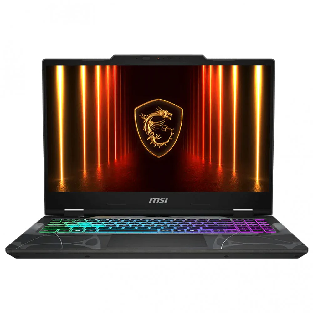 Ноутбук, MSI, Cyborg 15 B2RWEKG-1053XKZ, MS-15Q3, 9S7-15Q342-1053, 15,6", FHD 1920x1080, IPS, 144Hz, Intel Core 5 210H, 8GB*2 DDR5, 1TB SSD Gen5, NVIDIA GeForce RTX5050, 8GB GDDR7, DOS, Черный