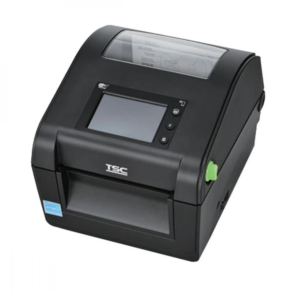 Принтер TSC серии DH340: LCD, DRAM 128MB/FLASH 128MB, USB + RS-232 + ETHERNET + USB HOST + RTC + BUZZER, EU (EMEA)