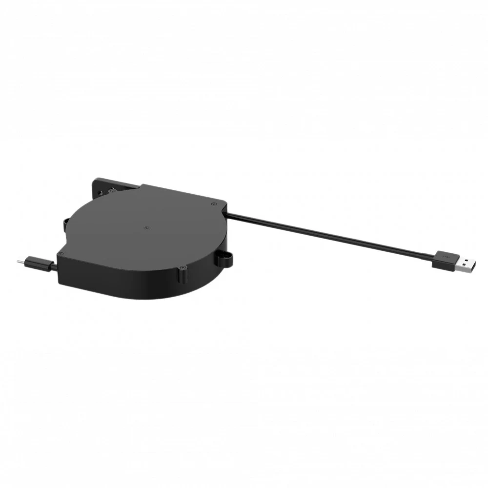 [WRTS-USBC-RT] Кабельный ретрактор Wize Pro [WRTS-USBC-RT] USB type C для установки в архитектурный лючок серии WRTS, выдвижение 80 см