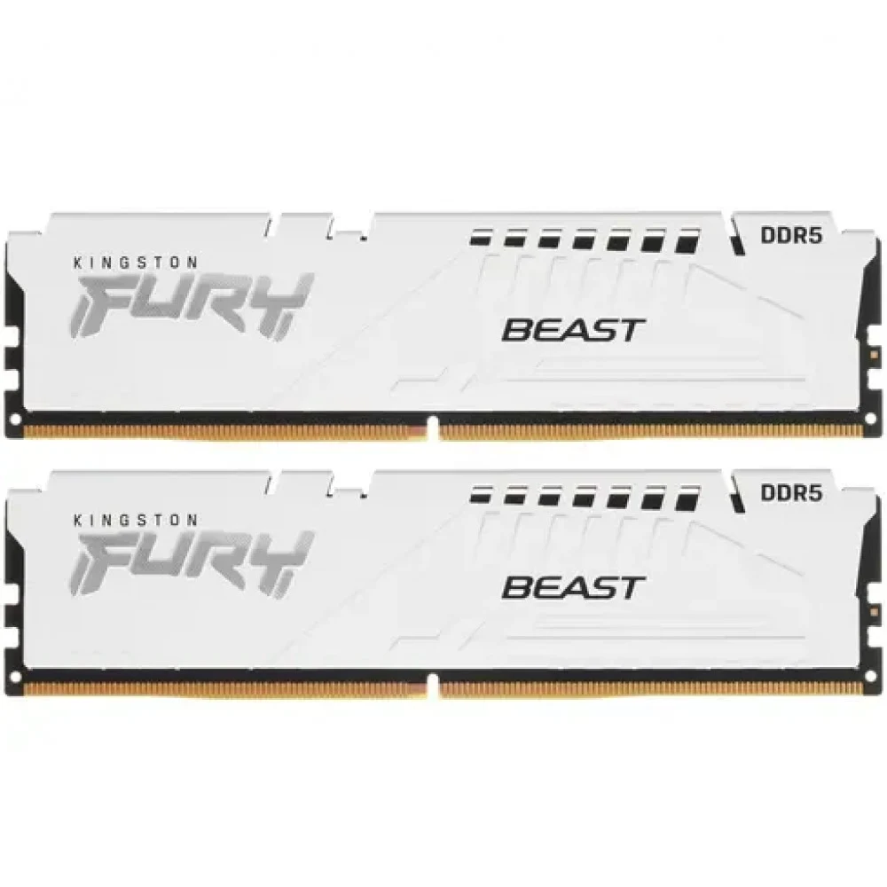 Оперативная память DDR5 2x32GB 6000MHz Kingston KF560C36BWEK2-64 Fury Beast RTL Gaming PC5-48000 CL36 DIMM 288-pin 1.35В dual rank с радиатором Ret [KF560C36BWEK2-64]