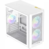 Компьютерный корпус, Gamemax, F36 WH, 1116-4036R0010, MATX/ITX, 2*3.5"/3*2.5", Высота кулера до 169 мм, Длина VGA до 350 мм, 419x216x388 мм, Без Б/П, Черный