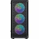 Компьютерный корпус, Gamemax, FORGE AB, 1115-3801R0007, ATX/MATX/ITX, 2*3.5"/3*2.5", Высота кулера до 155 мм, Длина VGA до 330 мм, 386x205x449 мм, Без Б/П, Черный