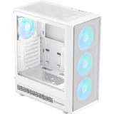 Компьютерный корпус, Gamemax, Storm 2 AW, 1115-3803R0007, ATX/MATX/ITX, 2*3.5"/3*2.5", Высота кулера до 155 мм, Длина VGA до 330 мм, 386x200x449 мм, Без Б/П, Белый
