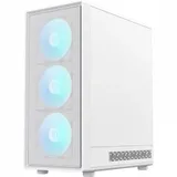 Компьютерный корпус, Gamemax, Storm 2 AW, 1115-3803R0007, ATX/MATX/ITX, 2*3.5"/3*2.5", Высота кулера до 155 мм, Длина VGA до 330 мм, 386x200x449 мм, Без Б/П, Белый