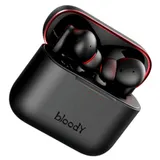 Наушники TWS Bloody M90-Black+Red &lt BTv5.1, 500+40mAh, MOCI, 102dB, ANC, беспроводная зарядка&gt