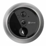 EZVIZ DP2C Дверной звонок/глазок (Wi-Fi, 1920 x 1080, 1/3" ProScan CMOS 2.0 мм, 155°, H.264, ИК 5м, 4.3" Touch Screen, MicroSD, microUSB, 4600 мА·ч)