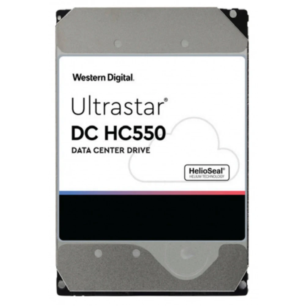 18Tb Western Digital Ultrastar DC HDD Server (3.5in 26.1MM 18000GB 512MB 7200RPM SAS ULTRA 512E SE P3 DC HC550), SKU: 0F38353