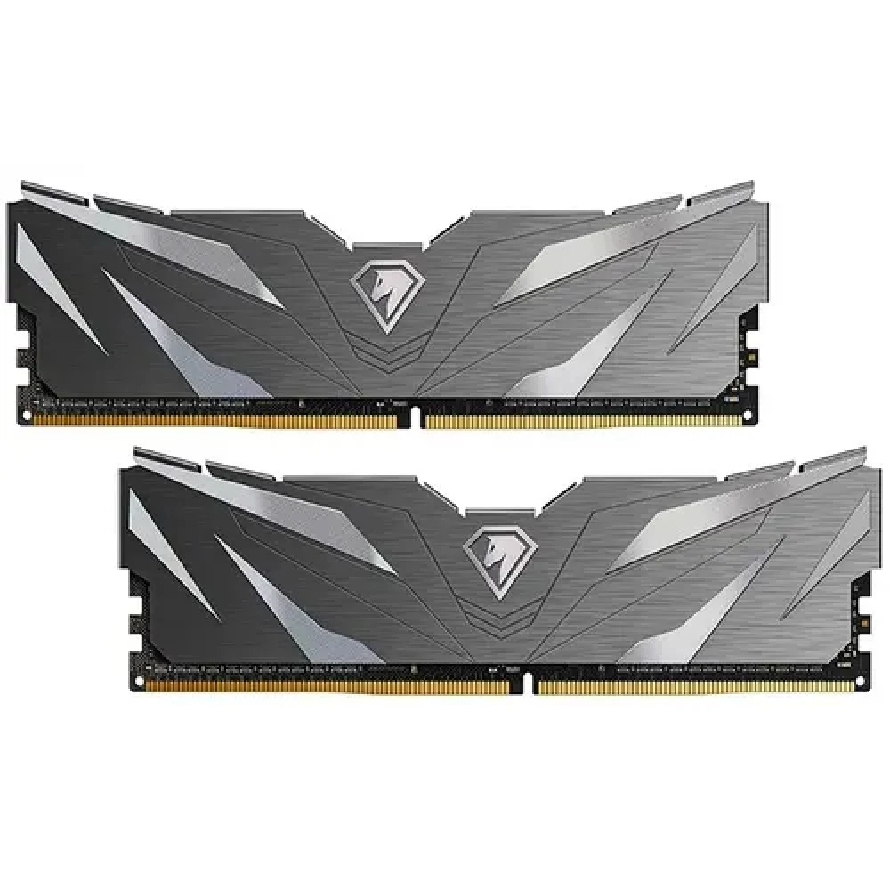 Модуль памяти Netac Shadow II DDR4-3200 16GB (8GB x 2) C16 Black U-DIMM 288-Pin DDR4 / PC PC4-25600 1.35V XMP RGB Радиатор