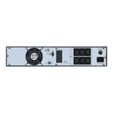 Источник бесперебойного питания, APC, Easy UPS SRVL1KRIRK, Li-Ion батареи, Онлайн, Мощность 1000ВА/900Вт, Стоечный 4U, 230В, Вых:6x IEC C13, Intelligent Card Slot, LCD, W/ rail kit, Чёрный