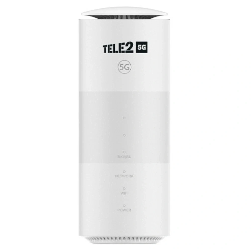 Маршрутизатор Tele2 G5AB, 5G, Wi-Fi + ТП"тарифный план"Үй интернеті",802.11(ax),2xWAN/LAN,1xRJ11,SIM