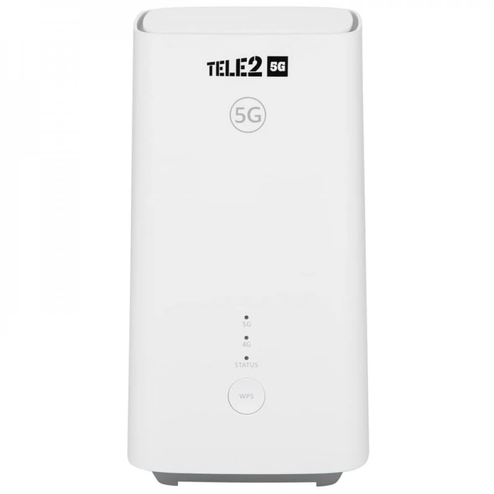 Маршрутизатор Tele2 H155-386, 5G, Wi-Fi + ТП "тарифный план "Жанұя"",802.11(ax),2xWAN/LAN,1xRJ11,SIM