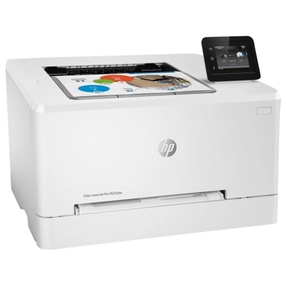 Принтер лазерный цветной HP 7KW64A Color LaserJet Pro M255dw Printer (A4) 600 dpi, 21 ppm, 800Mhz, 256 MB DDR, 256 MB NAND Flash, USB + Ethernet +WiFi Direct, Duplex, tray 250 pages, Duty – 40.000