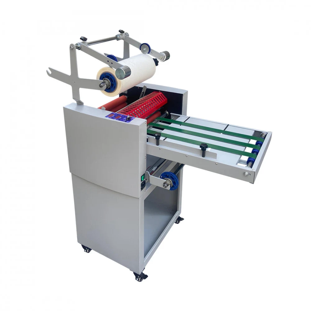 Ламинатор, Sysform, Neo-390A Laminator with lower rewinder, с нижним намотчиком для ламинированного материала, горячее и холодное ламинирование, макс ширина 350 мм, скорость до 13м/мин
