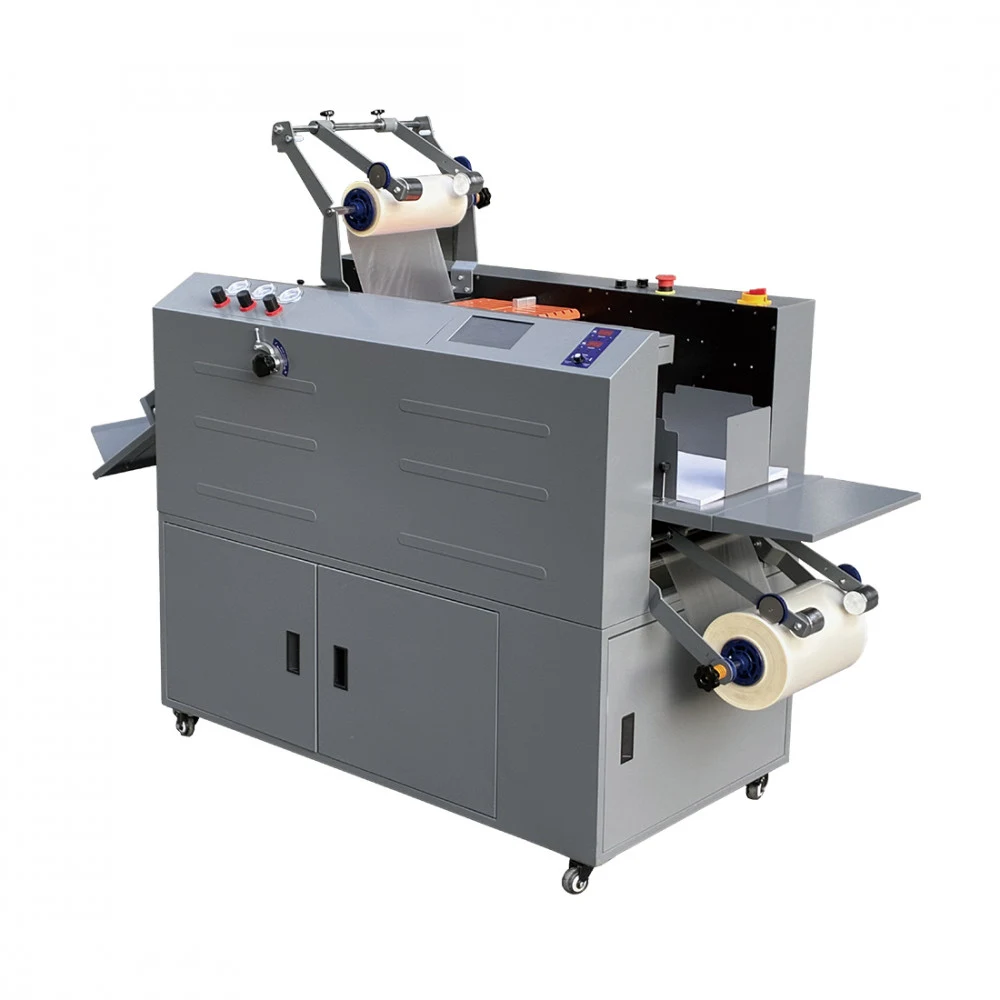 Ламинатор, Sysform, Neo-390G Laminator with lower rewinder, с нижним намотчиком ламинированного материала, холодное и горячее ламинирование, макс ширина 390мм, 0-14 м/мин