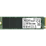 Transcend SSD MTE115S, 500GB, M.2(22x80mm), NVMe, PCIe 3.0 x4, 3D TLC, R/W 1700/1400MB/s, IOPs 250 000/170 000, TBW 200, DWPD 0.2, (5 лет) Твердотельный накопитель PCIe 115S Поднимите производительн