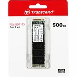 Transcend SSD MTE115S, 500GB, M.2(22x80mm), NVMe, PCIe 3.0 x4, 3D TLC, R/W 1700/1400MB/s, IOPs 250 000/170 000, TBW 200, DWPD 0.2, (5 лет) Твердотельный накопитель PCIe 115S Поднимите производительн