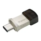 Флеш накопитель 64GB Transcend JetFlash 890, USB 3.1/USB Type-C, Серебряный