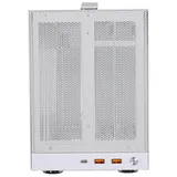 Корпус без блока питания/ Case PCCooler K101 MESH WH 3F, Mini-Tower, Mesh, 3x120mm, 2xUSB-A 3.0 + 1xUSB-C 3.1, SFX PSU Support, mITX White