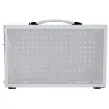 Корпус без блока питания/ Case PCCooler K101 MESH WH 3F, Mini-Tower, Mesh, 3x120mm, 2xUSB-A 3.0 + 1xUSB-C 3.1, SFX PSU Support, mITX White