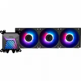 СЖО MSI MAG CoreLiquid A15 360, 1700/1851/AM4/AM5,350W,3x12cm,4pin+3pin,Al+Cu,500-2050rpm, 28.7dB
