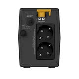 Источник бесперебойного питания, APC, Easy UPS BVG700I-GR, Линейно-интерактивный, Мощность 700ВА/360Вт, Напольный, 230В, Вых: 2x Schuko, APCRBC210, Чёрный