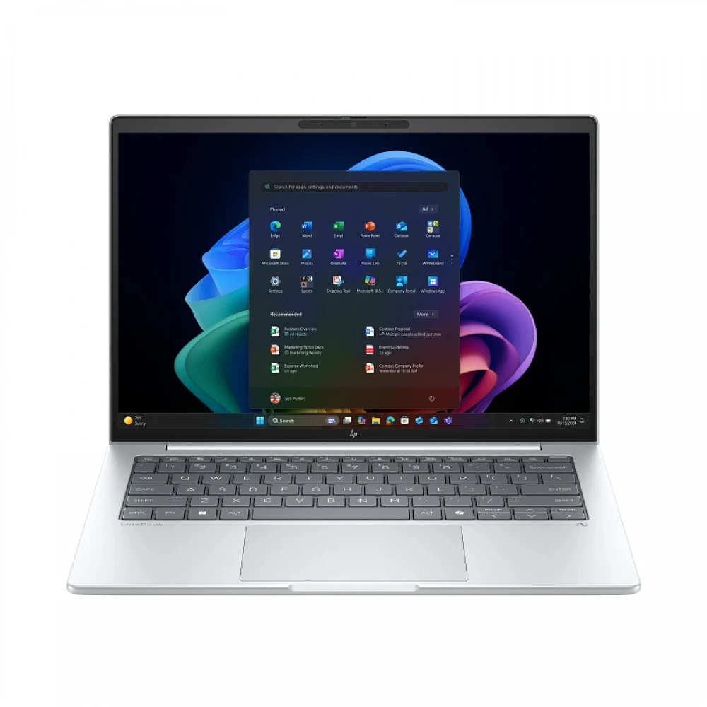 Ноутбук HP EliteBook 8 G1i 14 AI PC/Intel Ultra 7 258V/14.0 WUXGA 300nit,5MP+IR+ISP/512Gb/32GB/Win11Pro/1Yr/Backlit/Fps