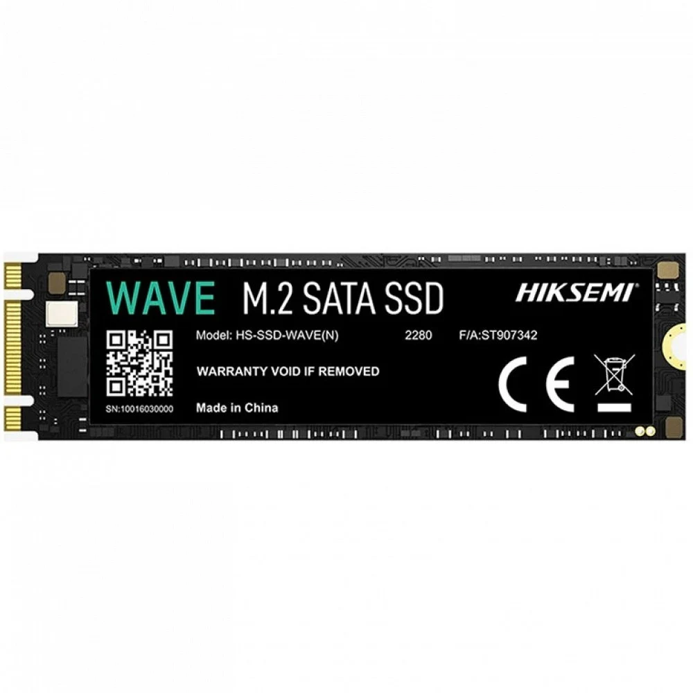 Твердотельный накопитель SSD M.2 HIKSEMI 512Gb <HS-SSD-WAVE(N) 512G> (SATA3, up to 560/500MBs, 3D NAND, 140TBW)