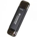 ESD310 — это самый маленький портативный твердотельный накопитель Transcend, который обеспечивает молниеносную скорость передачи данных 10 Гбит/с. Укомплектован двумя разъемами USB Type-A и Type-C.
