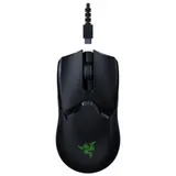 Компьютерная мышь, Razer, Viper Ultimate, RZ01-03050200-R3G1, Оптическая 20000dpi (сенсор Focus+), 650 IPS, 50G, 8 кнопок, Подсветка Chroma настраиваемая 16.8 млн цветов, Беспроводная, 125.7 x 70 x
