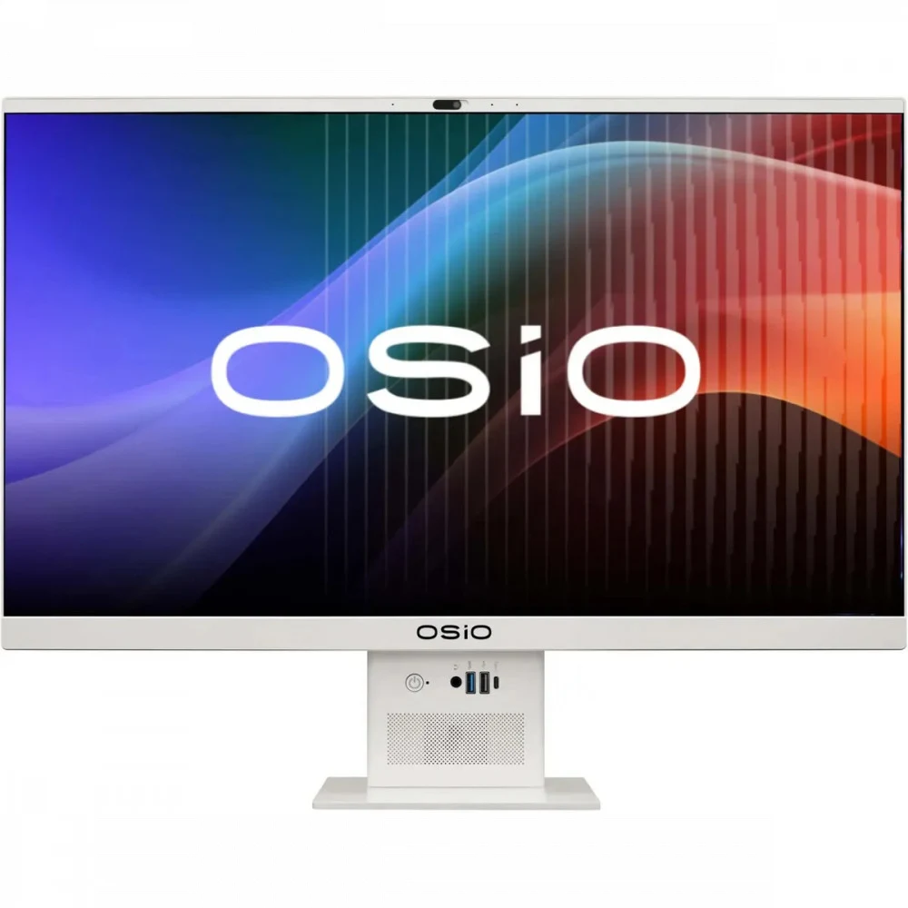 Моноблок Osio BaseLine B240i-025w 23.8" Full HD i3 1115G4 (3) 16Gb SSD512Gb UHDG Windows 11 Pro GbitEth WiFi BT 84W Cam белый 1920x1080 (RUS)