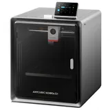 Филаментный 3D принтер, Anycubic, Kobra S1 KBS1BK0B-O, 250x250x260 мм, до 600 мм/с, 4-цветная печать расширяемая до 8 цветов,, Температура сопла до 320°C, Сенсорный дисплей 4.3", USB, Wi-Fi