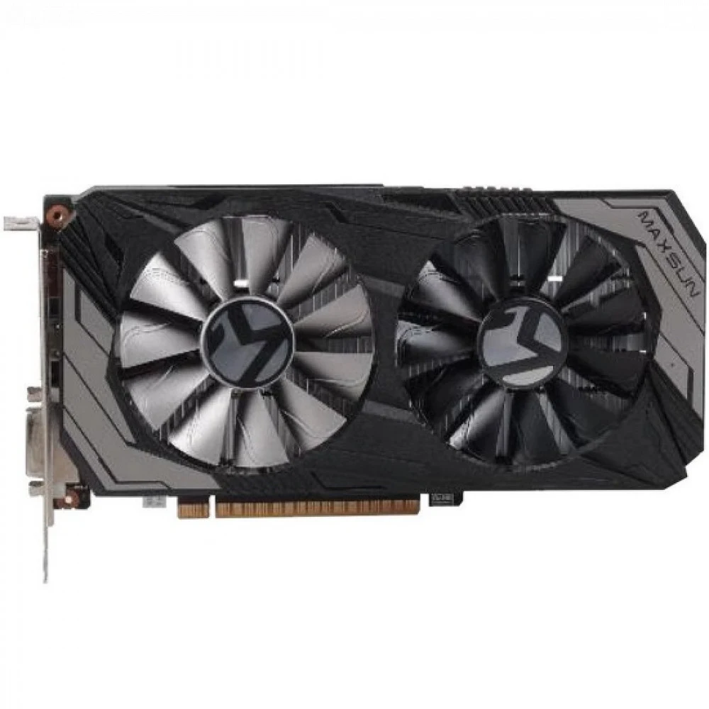 Видеокарта MaxSun MS-GTX1650 TR 4GD6, 1хHDMI+1xDVI+1xDP, 4GB GDDR6 128bit, PCIe MS-GTX1650 TR 4GD6