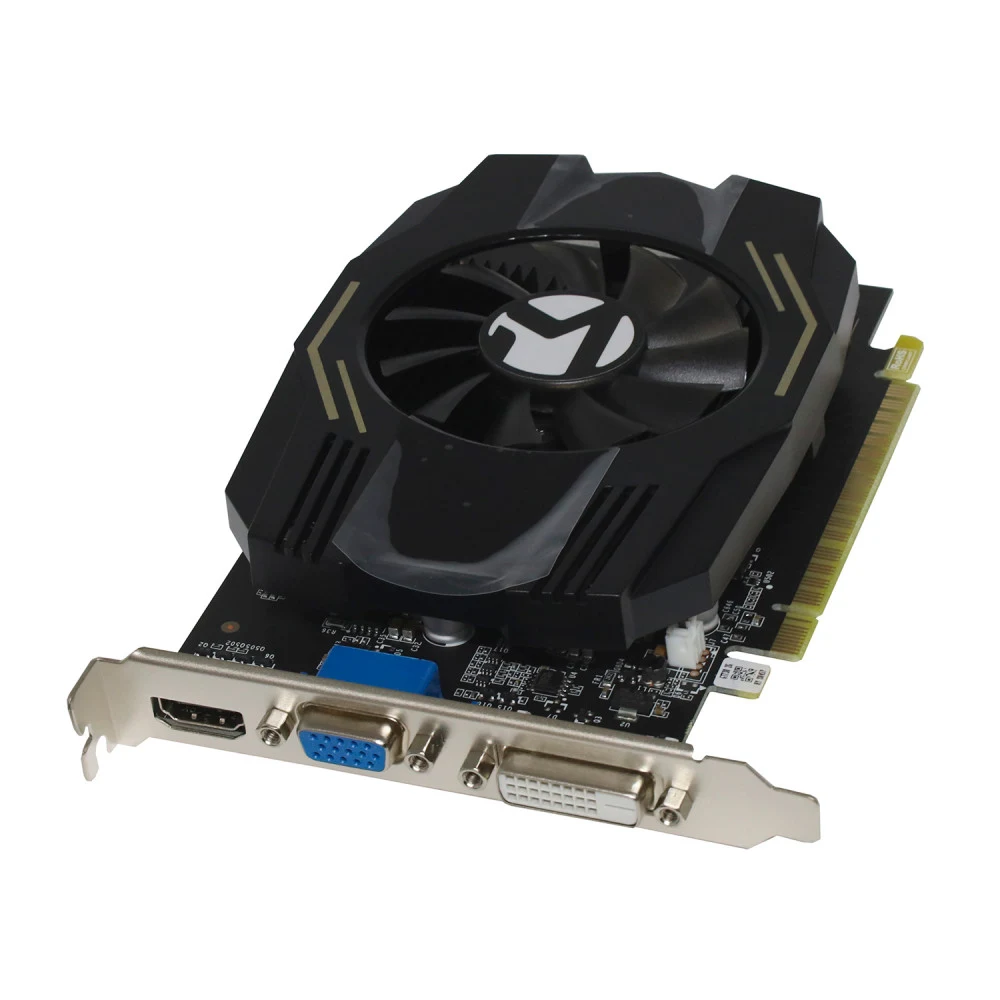Видеокарта MaxSun MS-GT730 PH 2G, 1хHDMI+1xDVI+1xVGA, 2GB GDDR3 64bit, PCIe MS-GT730 PH 2G