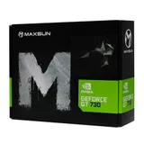Видеокарта MaxSun MS-GT730 PH 2G, 1хHDMI+1xDVI+1xVGA, 2GB GDDR3 64bit, PCIe MS-GT730 PH 2G