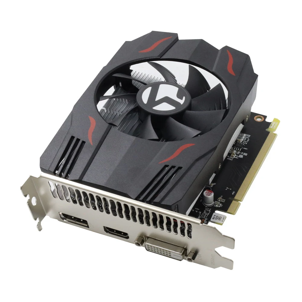 Видеокарта MaxSun MS-RX550 TF 4G, 1хHDMI+1xDP+1xDVI, 4Gb GDDR5 128bit, PCIe MS-RX550 TF 4G